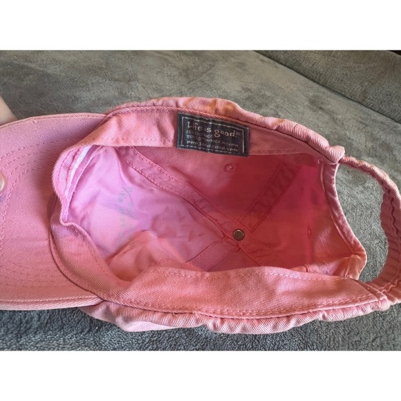 Life is Good Kids Pink Heart Baseball Cap Hat Adjustable 12-24 Months - Picture 3 of 5